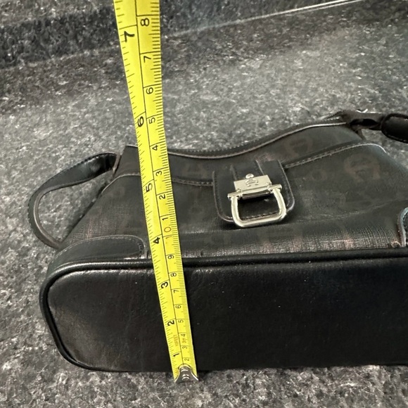 Etienne Aigner Purse Dark Brown Signature Logo/Leather - Picture 13 of 13